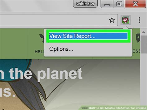 How to Get Mcafee SiteAdvisor for Chrome .